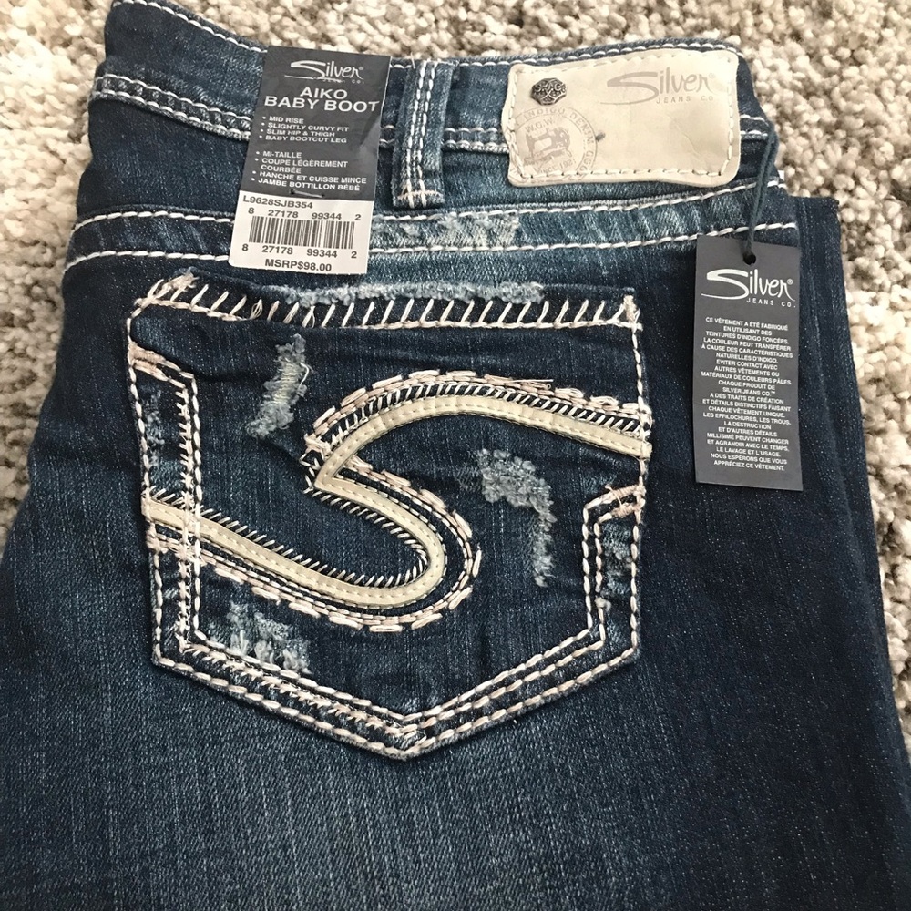 Silver Jeans Brand New